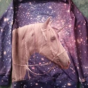 Beloved Shirts Unicorn Galaxy sweater